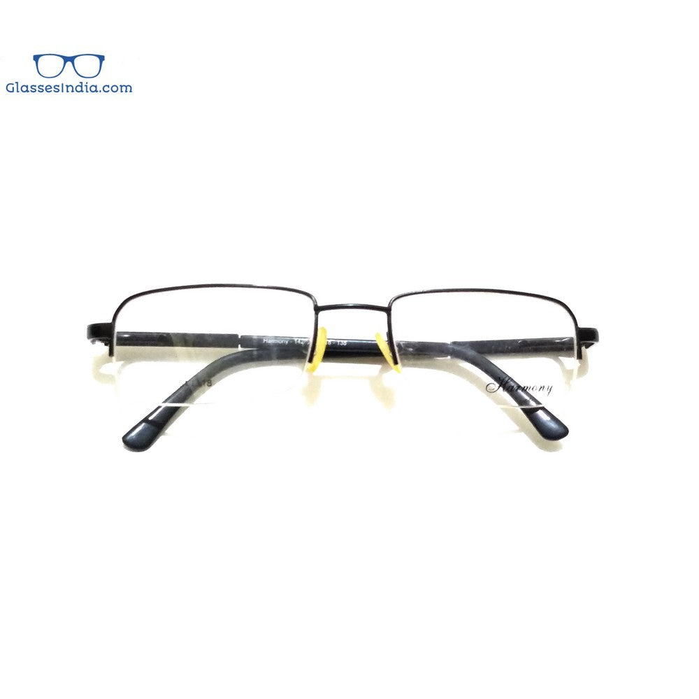 Classic Black Supra Rectangle Progressive Glasses - Multifocal No Line Bifocal Lens 1420BK