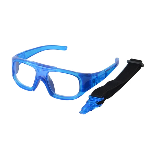Blue EYESafety Performance Prescription Sports Sunglasses with Adjustable Strap