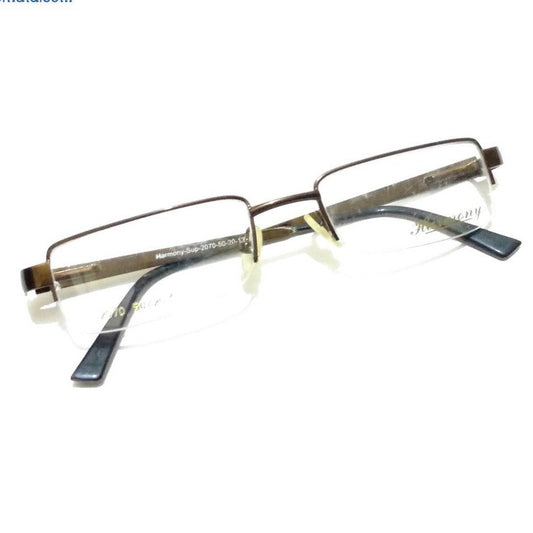Alluring Copper Supra Rectangle Progressive Glasses - Multifocal No Line Bifocal Lens 2070CO