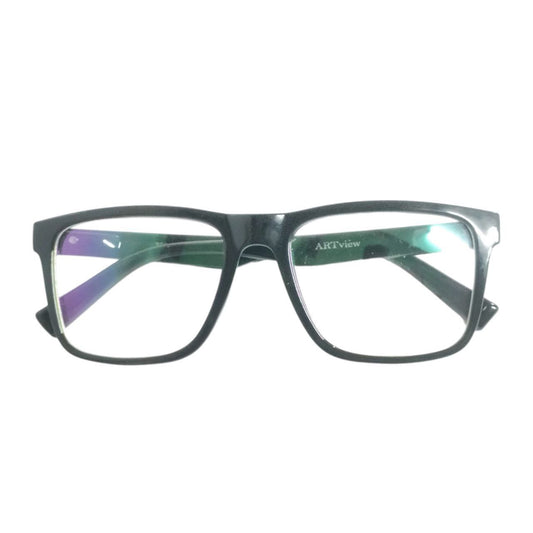 ARTView Large Square Black Progressive Reading Glasses – Lightweight, Comfortable & Stylish Everyday Eyewear