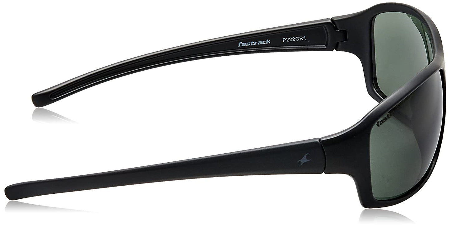 Fastrack Wraparound Sunglasses P222GR1