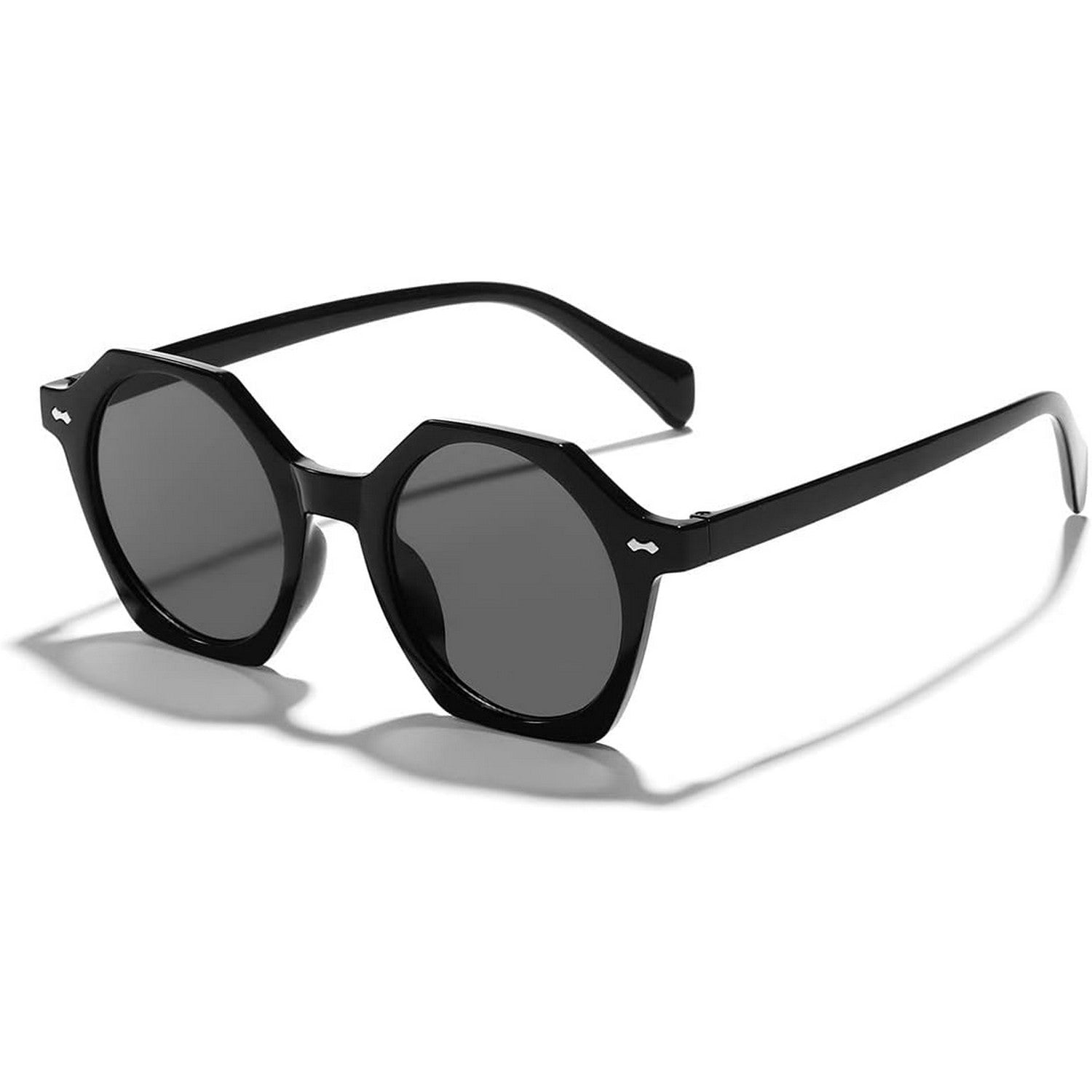 Buy V Unique Round Sunglasses Black For Men & Women Online @ Best Prices in  India