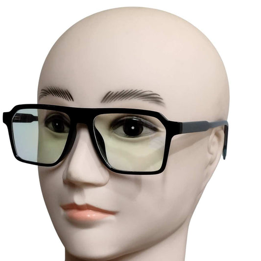 ARTView Black Rectangle Eyeglass Frame for Men – Model 983003
