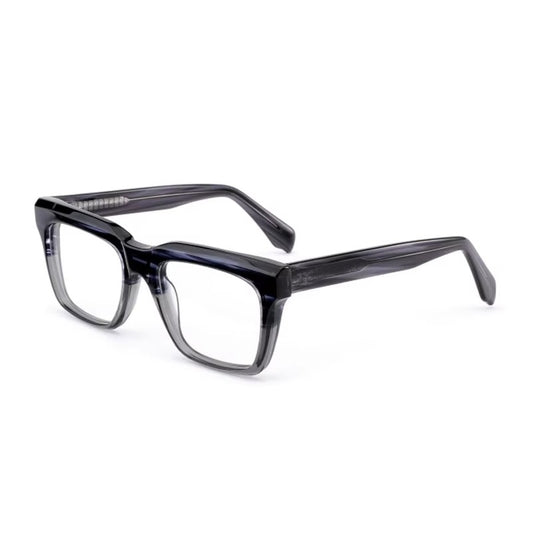 ARTISAN Vanguard premium acetate eyeglasses in blue-grey gradient finish with a modern rectangular design – size 55-19-150.