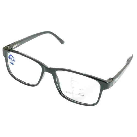 ARTView Black Rectangle Progressive Multifocal Glasses AV105