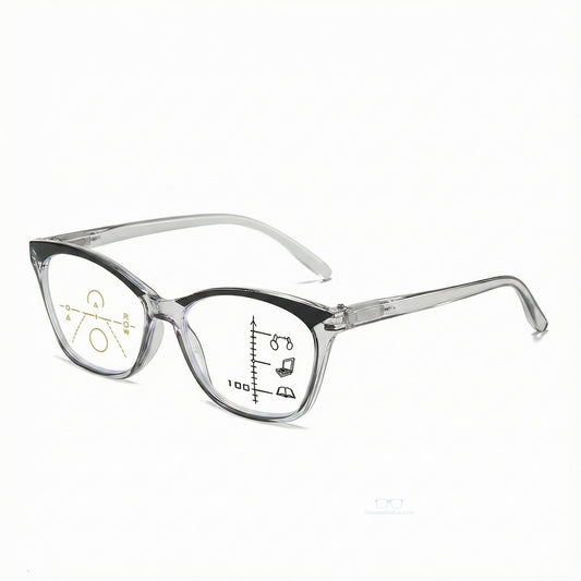 Grey Designer Progressive Reading Glasses