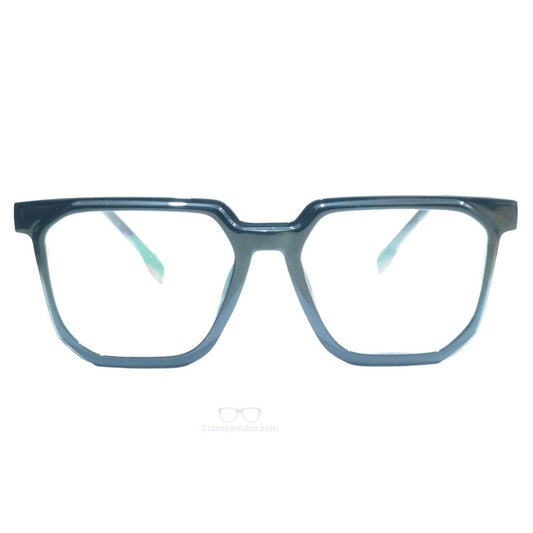 Black Square Spectacle Frame for Men & Women – Model 983004 (50-17-146)