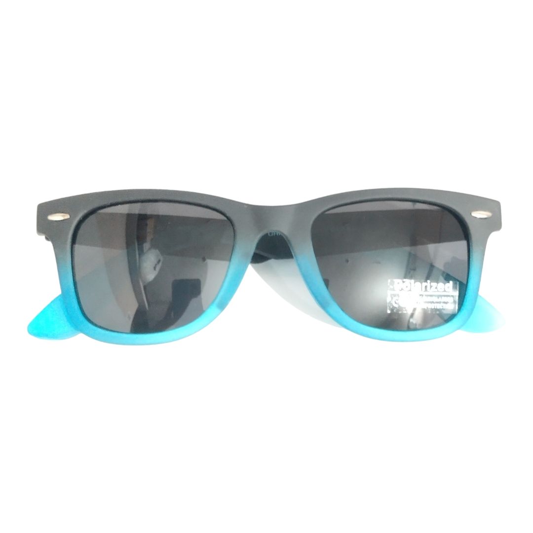 Black Blue Classic Polarized Sunglasses for Men and Women