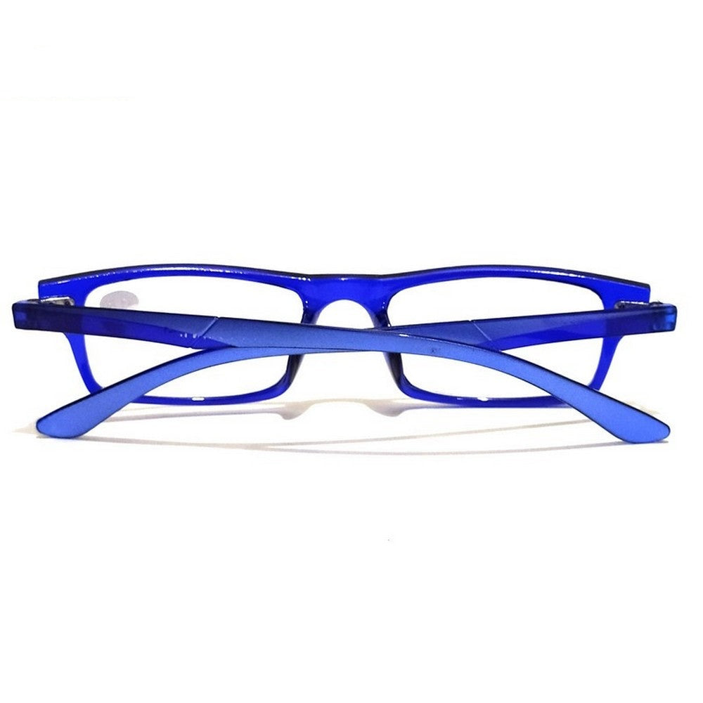Blue Slim Computer Reading Glasses - Reduce Digital Eye Strain and Look Stylish While Working