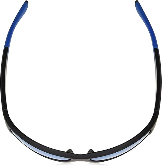 Blue Mirrored Polarized Sports Sunglasses
