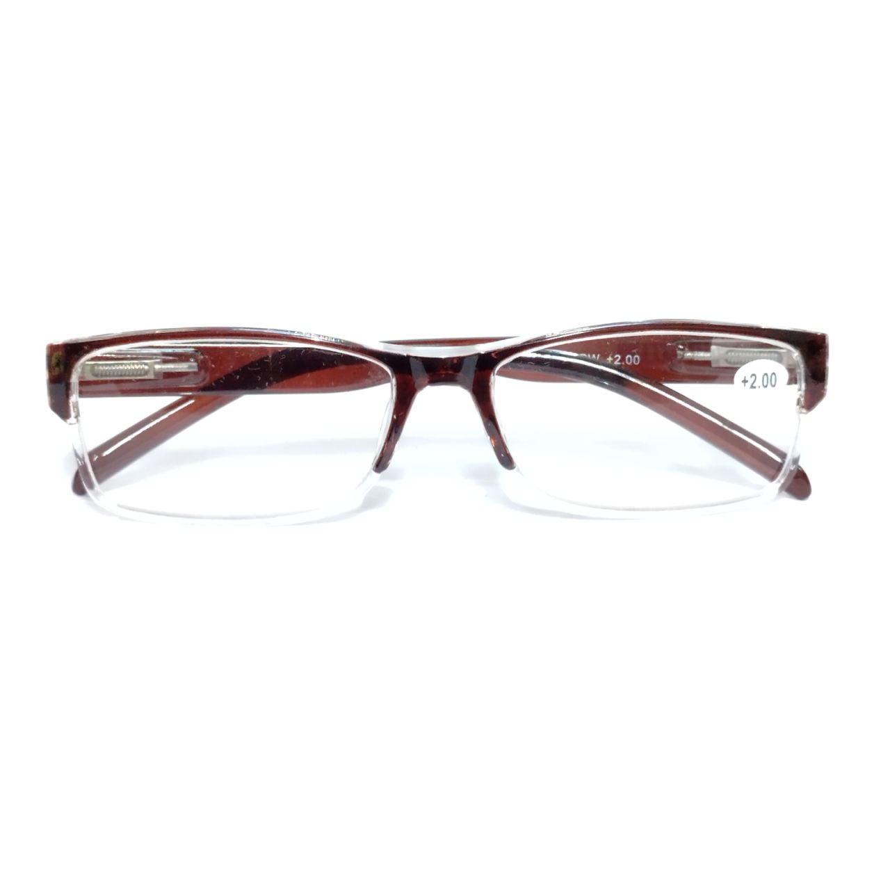 Brown Full Frame Blue Light Filter Computer Reading Glasses