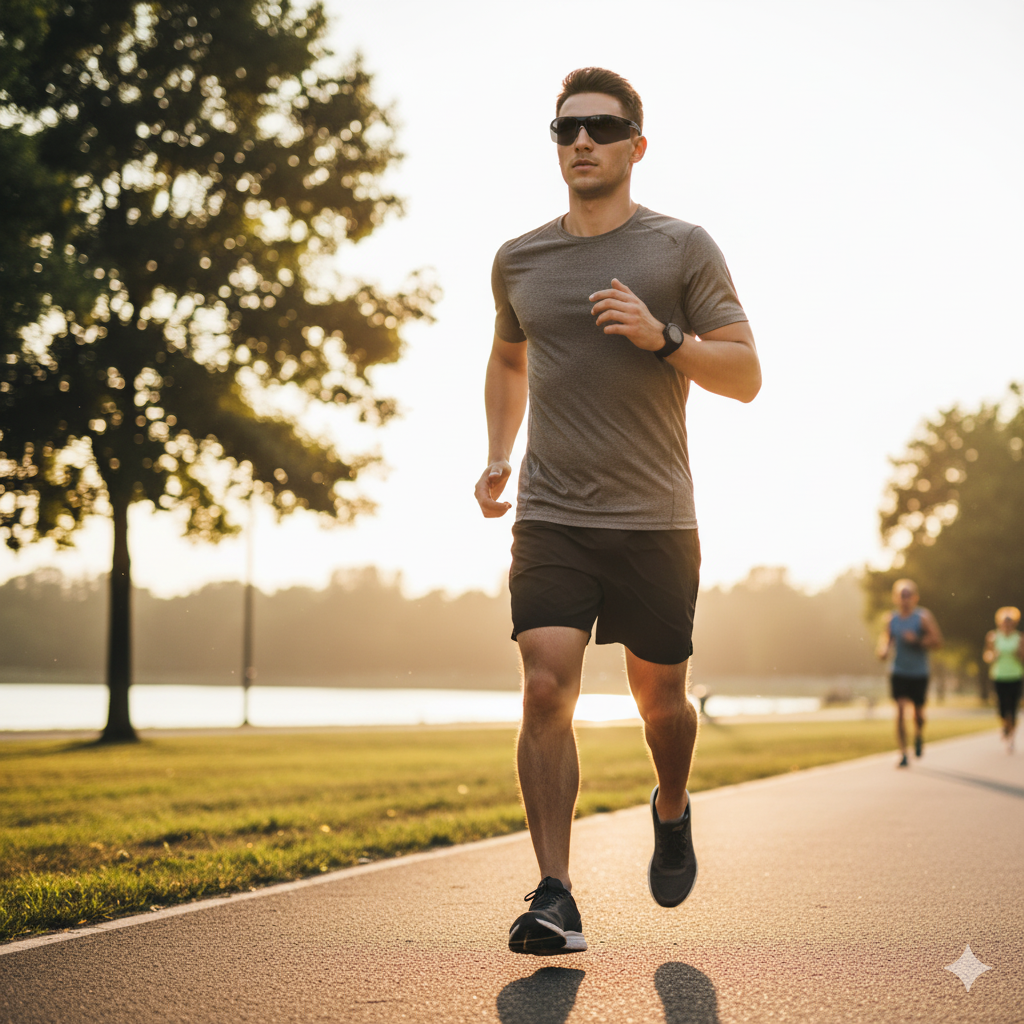 EYESafety Black Sports Sunglasses