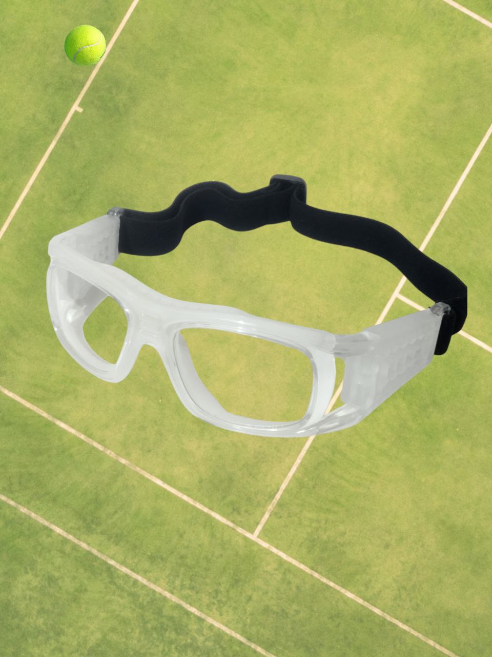 sports goggles for tennis Tennis Sports Glasses For Adults Grey