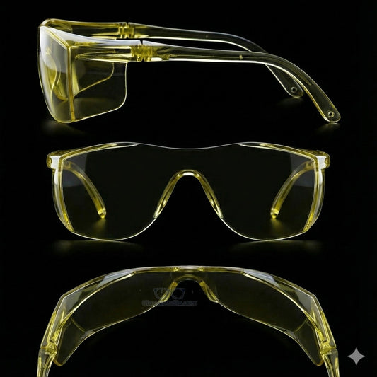 EYESafety Yellow Lens Night Driving Glasses – Enhanced Contrast & Glare Reduction for Safer Night Trips