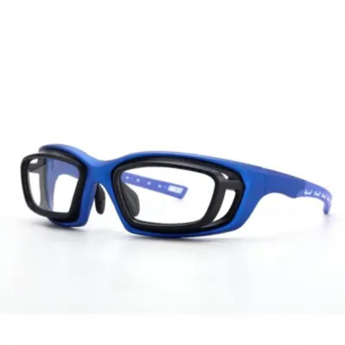 EYESafety ES108P blue black sports glasses with power for indoor and night sports