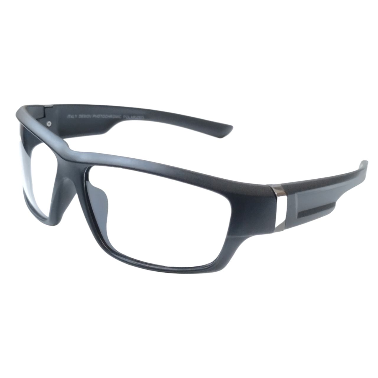 EYESafety Day Night Photochromic Sunglasses ES1107 Shine Black