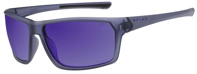EYESafety Grey Frame Blue Mirrored Sports Cat 3 Polarized Sunglasses