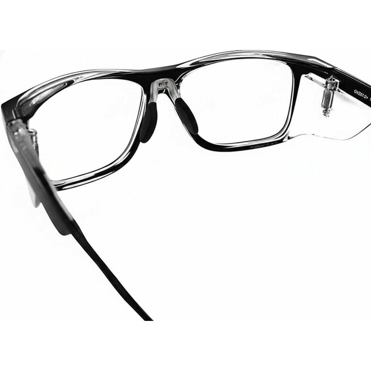 Globalvision Safety Glasses with Power RXT Black CL