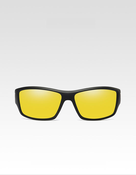 Stealth Black Polarized Night Vision Driving Glasses