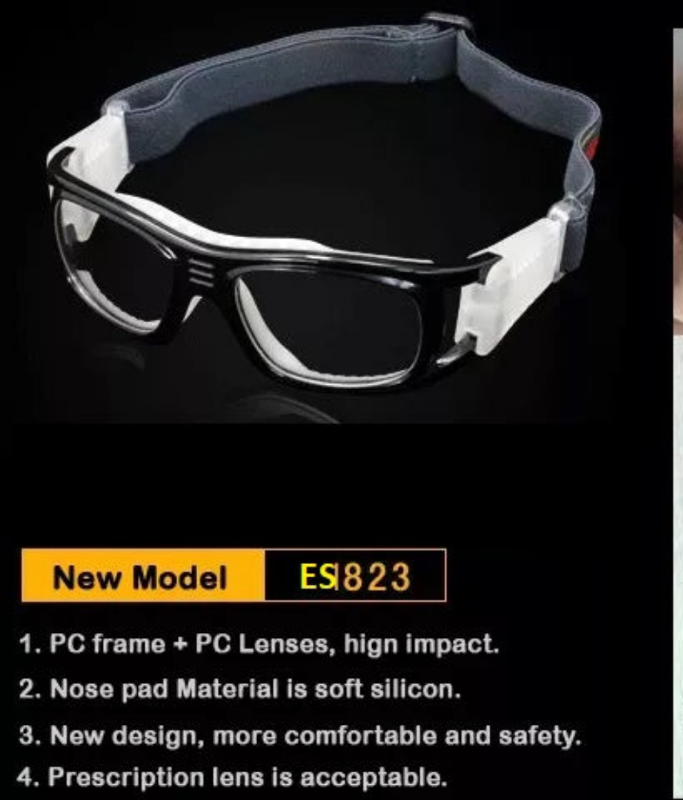 Soccer Sports Glasses With Power For Adults