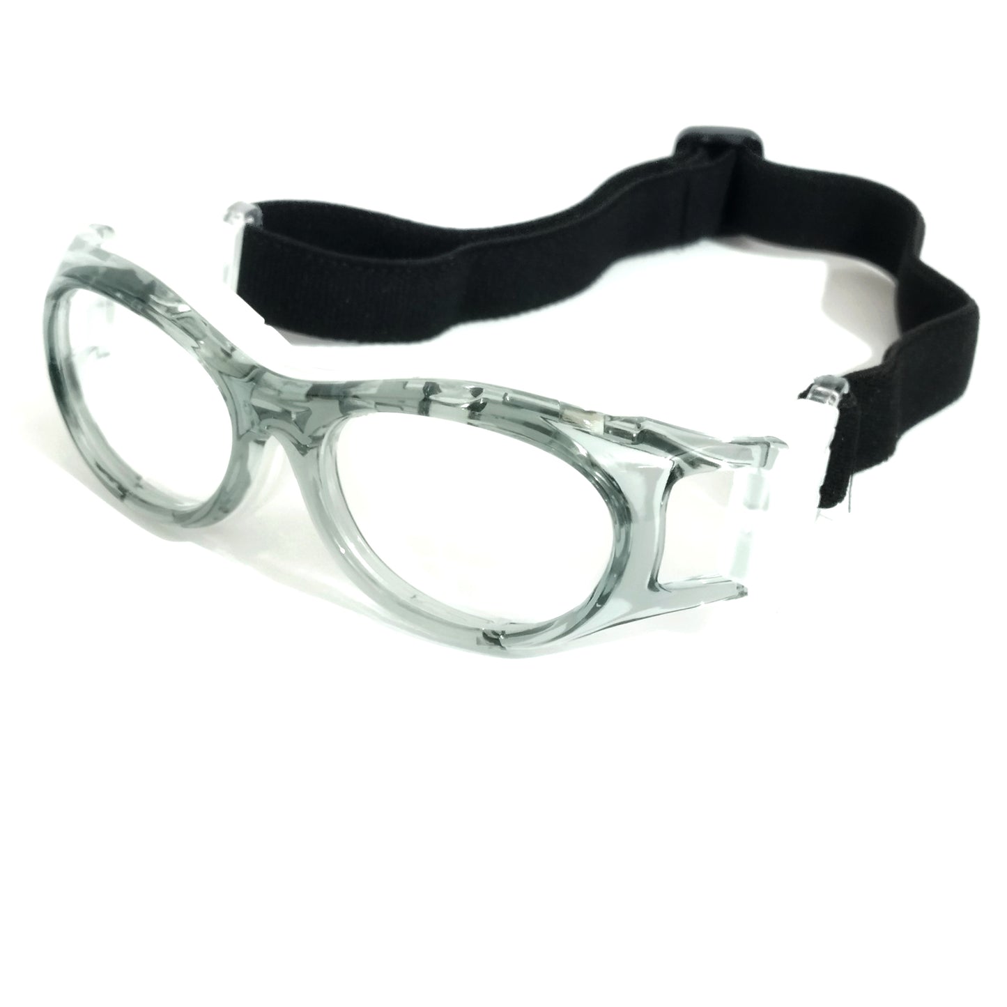 Grey Power Sports Soccer Football Squash Glasses For Teens