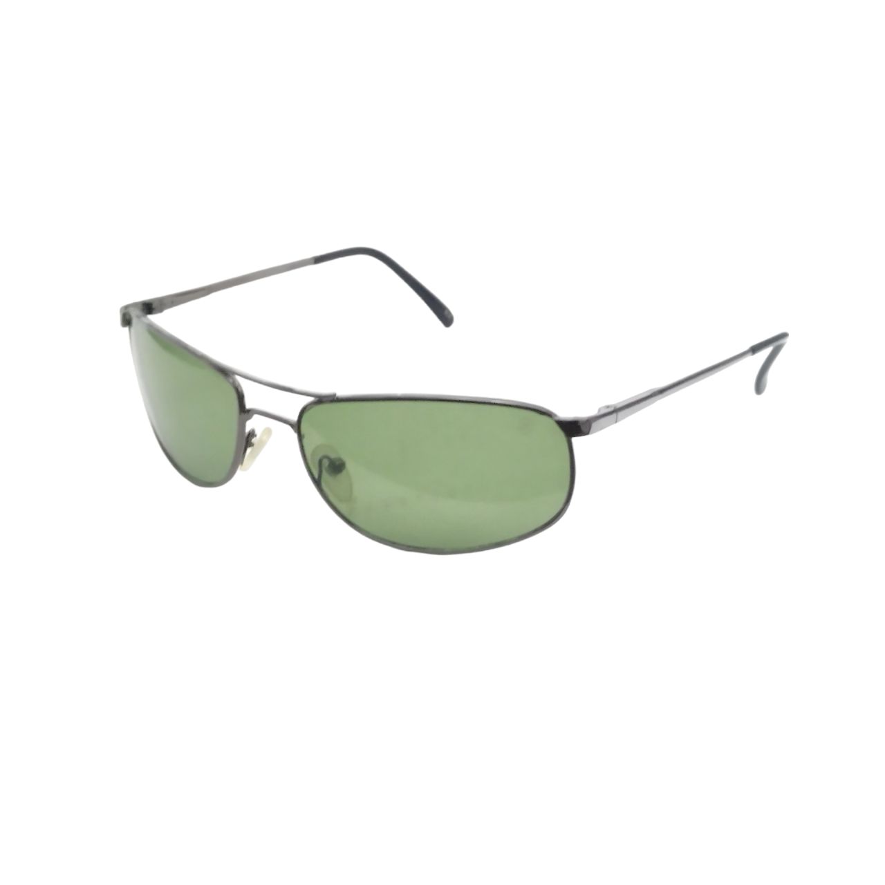 Grey Curved Rectangular Sunglasses 31471