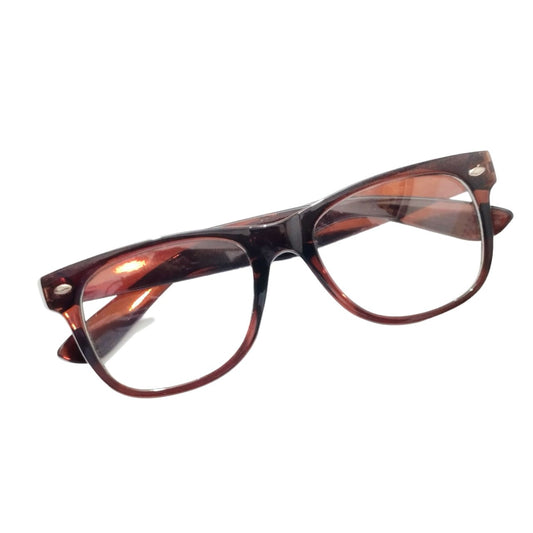 Brown Stylish Computer Glasses with Anti Glare Coating