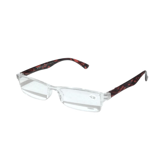 Rimless Reading Glasses for Men and Women Power +2.00