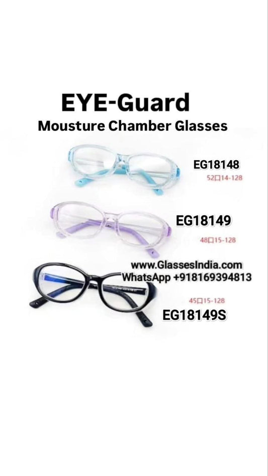 Dry Eyes Glasses Myopia Glasses for Kids Frame Anti Pollen Glasses for Allergies Dust Protection