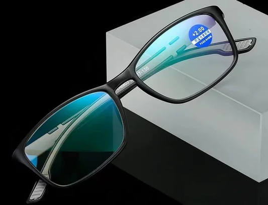 Lightweight Flexi-Fit TR90 Anti-Blue Light Reading Glasses Readers