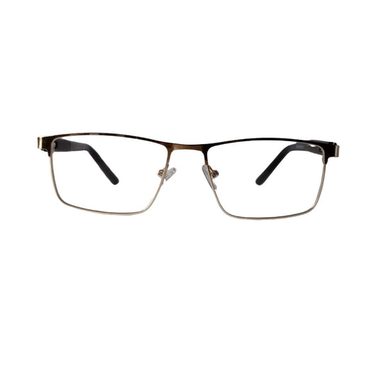 Premium Luxury Rectangle Gold Full Frame Glasses