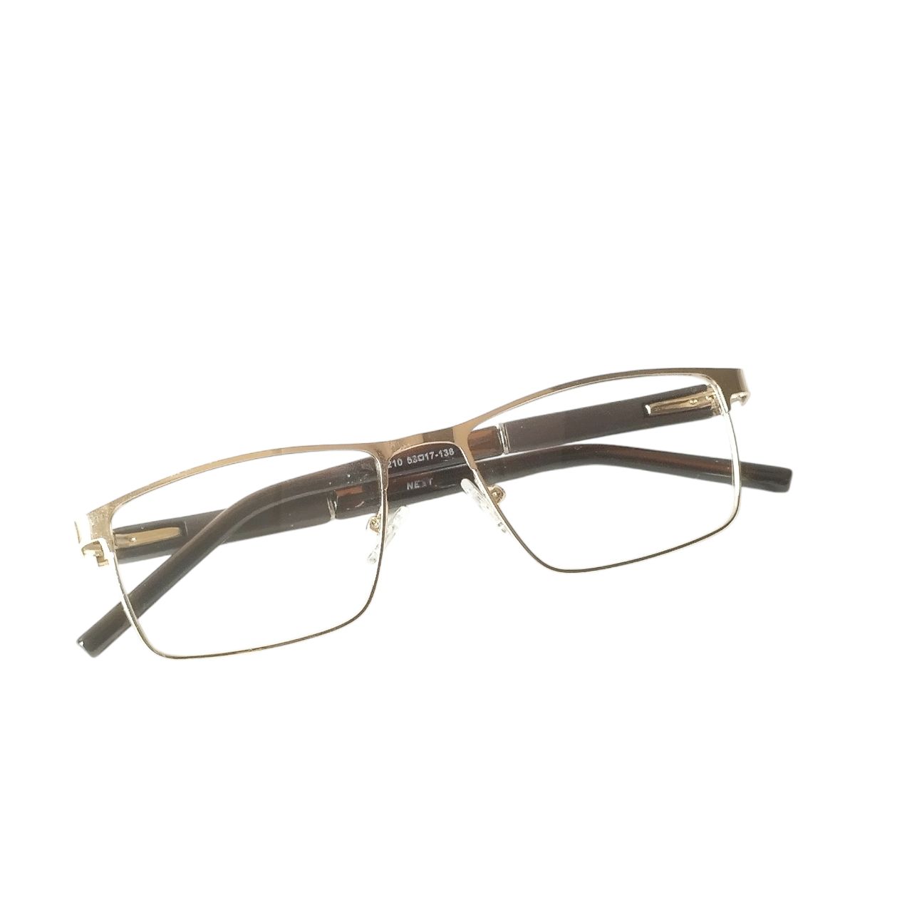 Premium Luxury Rectangle Gold Full Frame Glasses