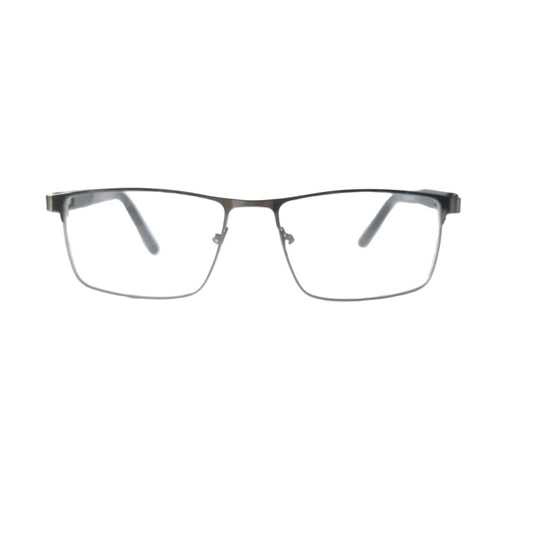 Premium Luxury Rectangle Grey Full Frame Glasses