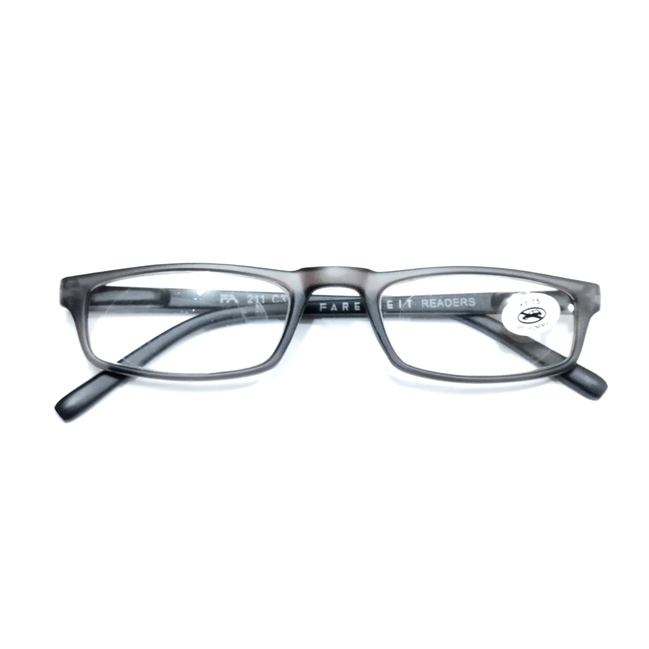 Slim TR90 Grey Computer Reading Glasses For Men and Women with Spring 211gr