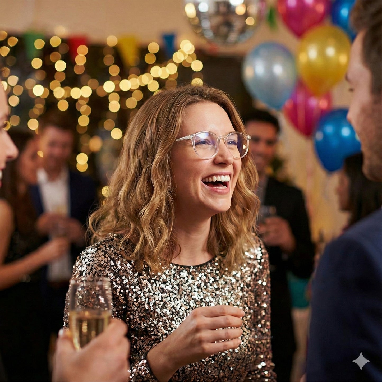 ARTView Clear Round Transparent Glasses for Men and Women M8555 C6