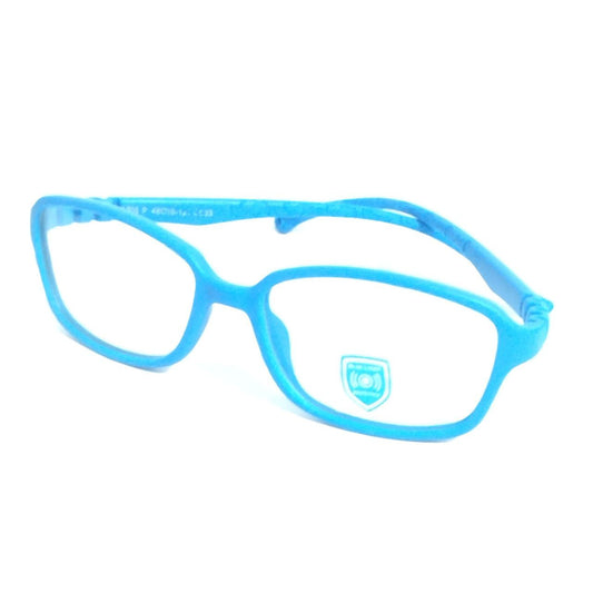 Trendy Blue Unbreakable Kids Flexible Glasses Age 3 to 6 Years
