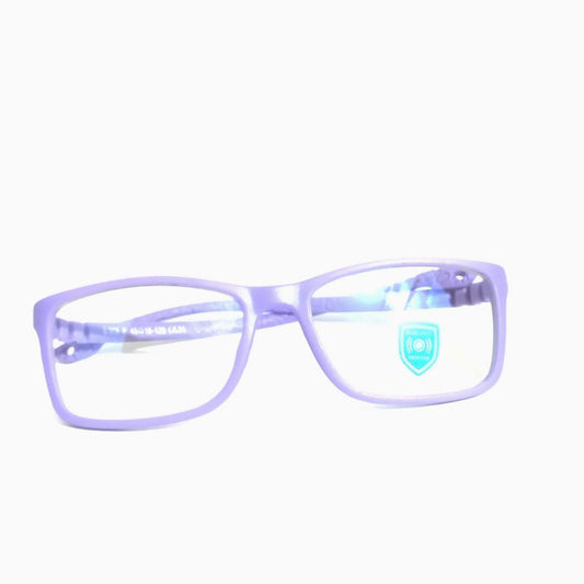 Trendy Purple Unbreakable Kids Flexible Glasses Age 4 to 7 Years