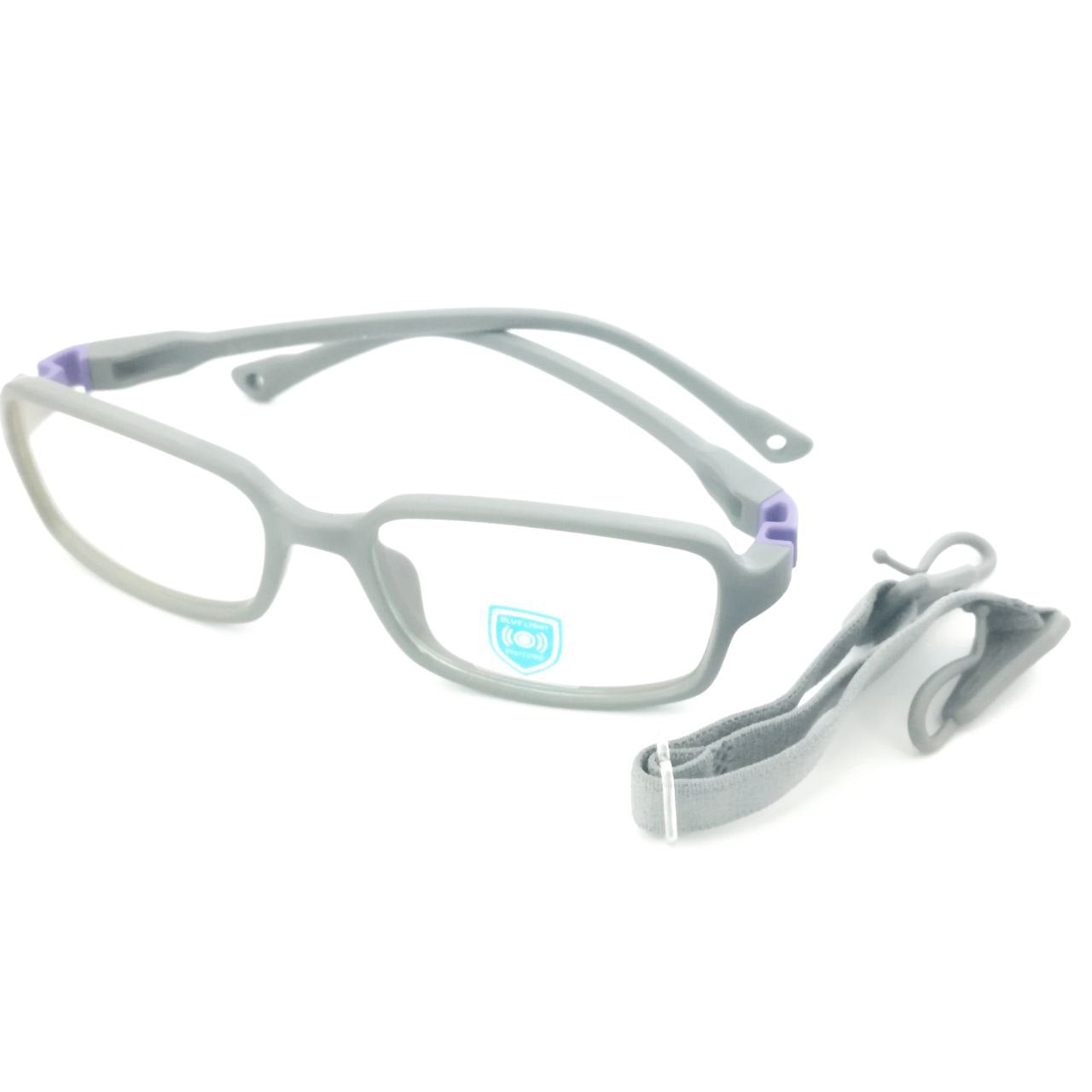 Grey Unbreakable Kids Flexible Glasses Age to Years