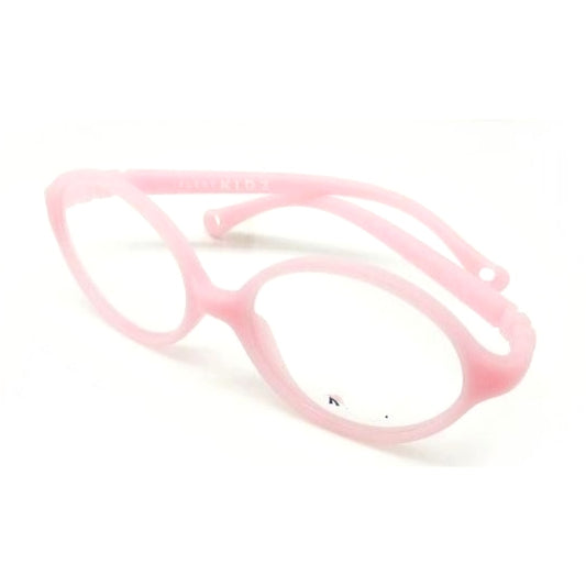 Pink Trendy Kids Flexible Glasses with Blue Block Lenses 1253
