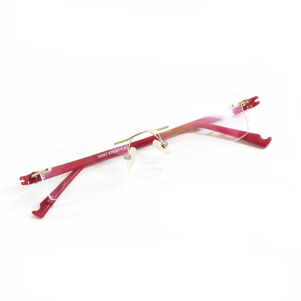 Professional Rimless Glasses for Single Vision and Progressive Lens Users