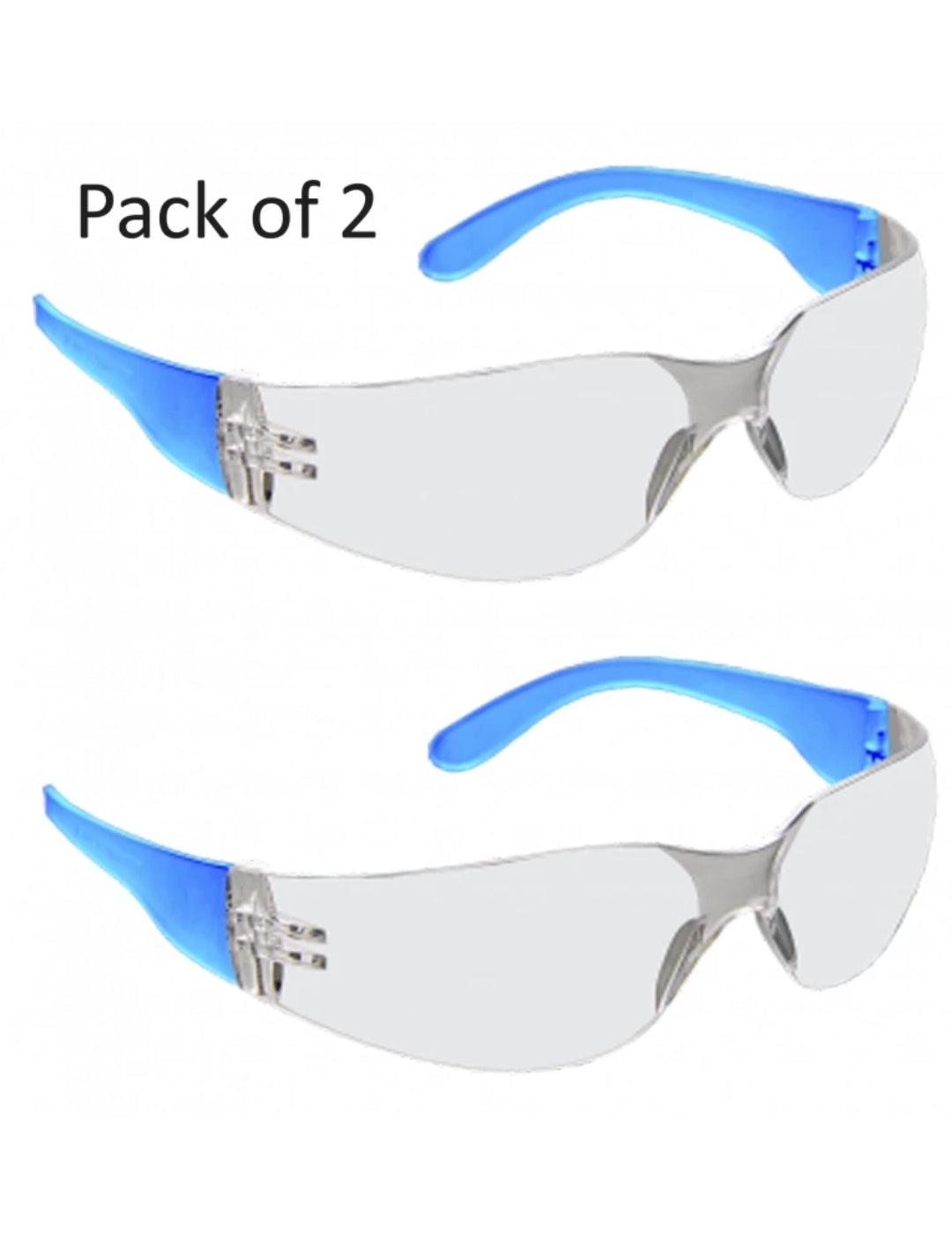 Scratch Resistant Clear Safety Goggles