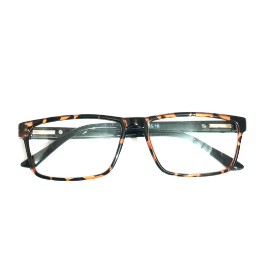 Tortoiseshell Tradition - Classic Rectangular Progressive Multifocal Eyeglasses