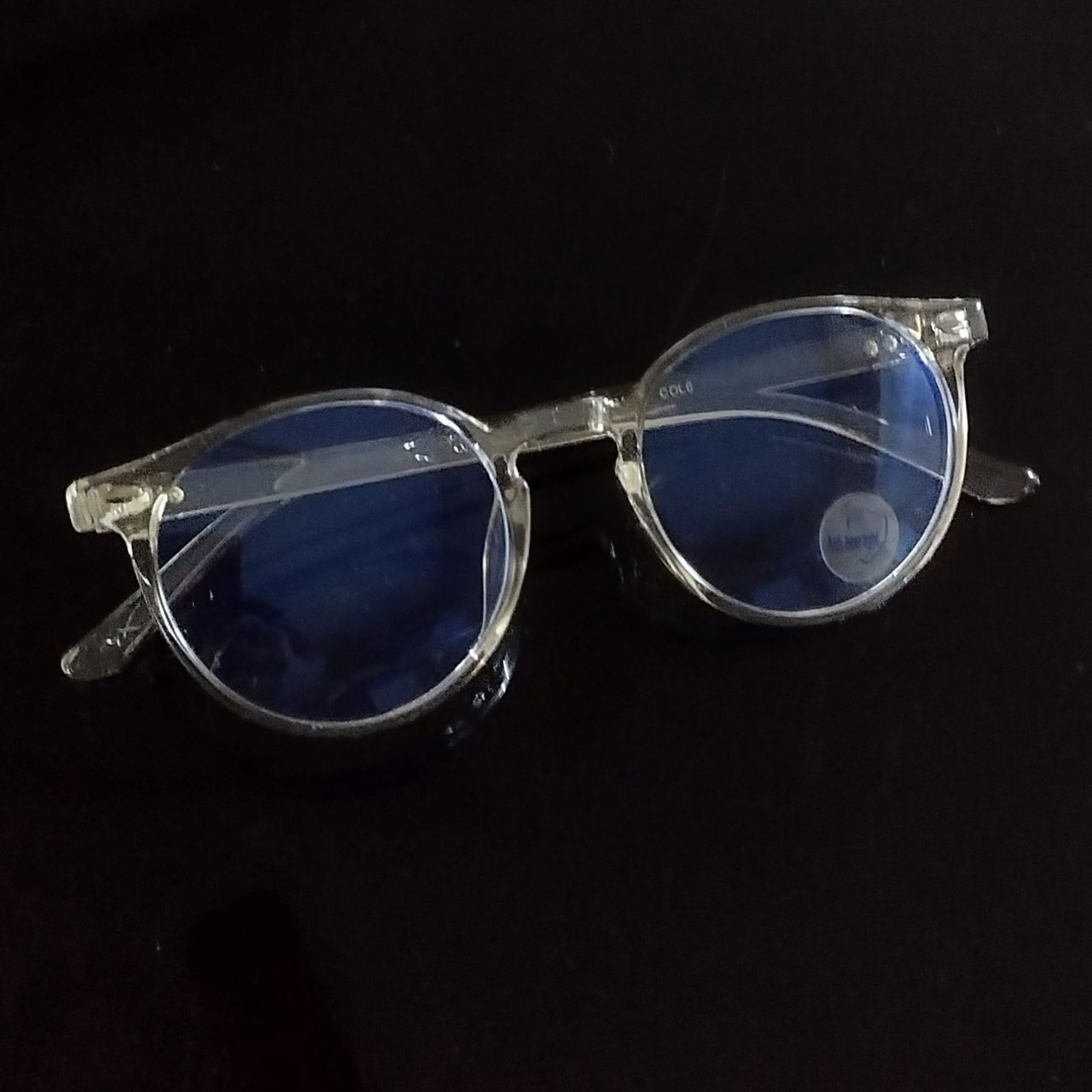 Transparent Clear Round Progressive Glasses Multifocal Reading Glasses