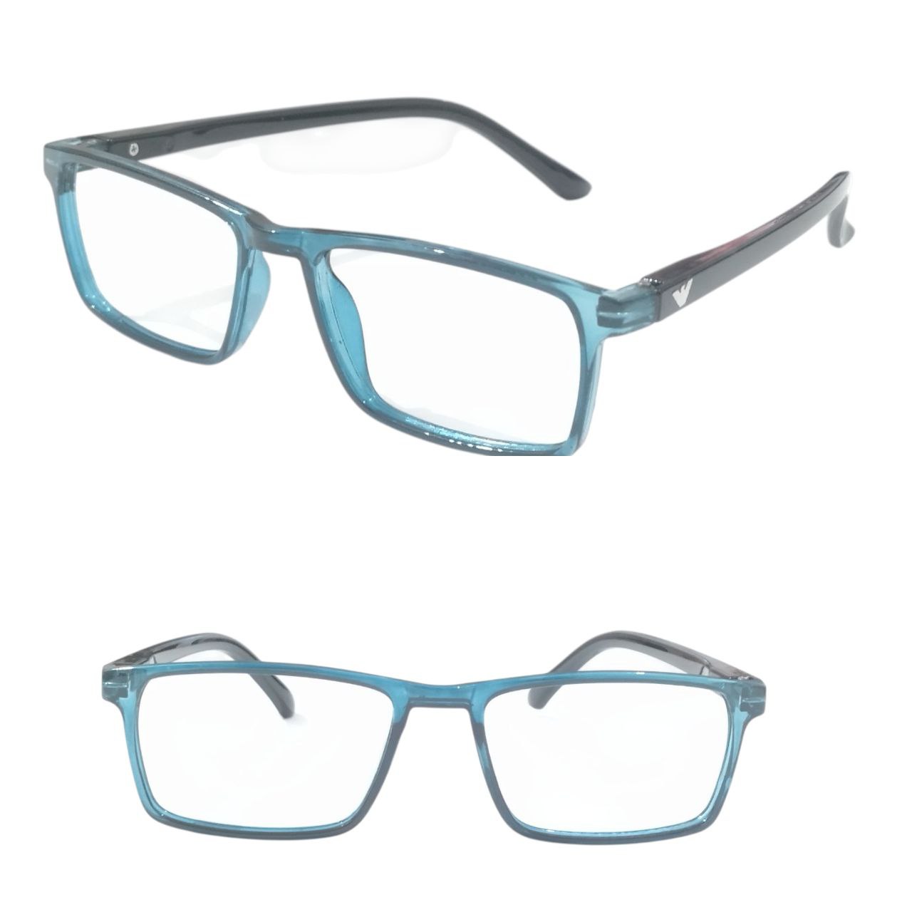 Ptosis Crutch Glasses – Rectangle Frame 48-20 | Model 1409
