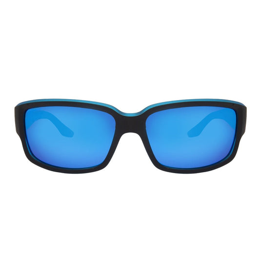 Wraparound Polarized Sports Cycling Driving Sunglasses Blue Mirror