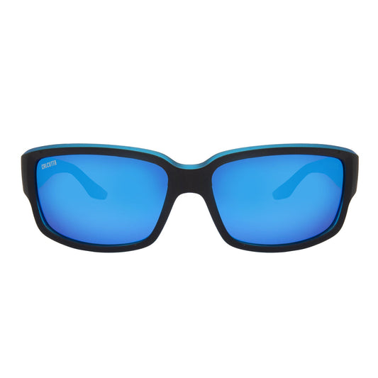 Wraparound Polarized Sports Cycling Driving Sunglasses Blue Mirror