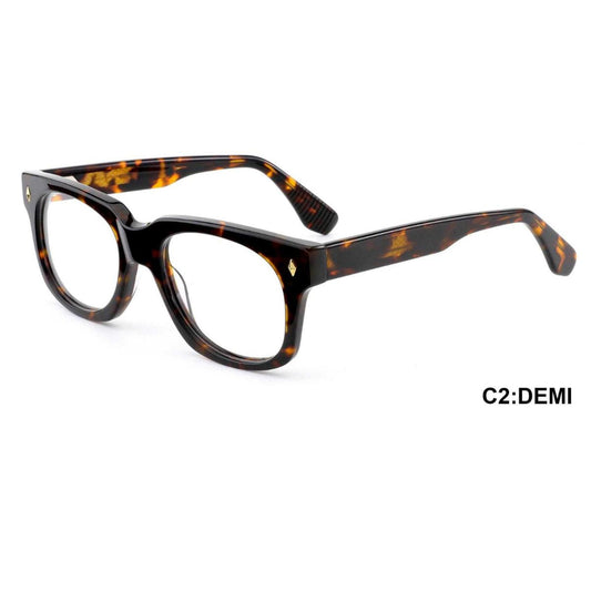 ART-SKILL Vertex – Handcrafted Premium Acetate Square Glasses 50-20-145