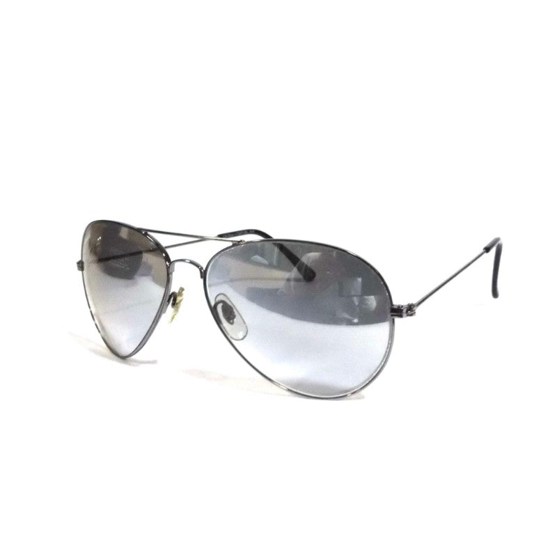 Silver Mirror Pilot Aviator Sunglasses – Classic Captain Style with UV400 Protection