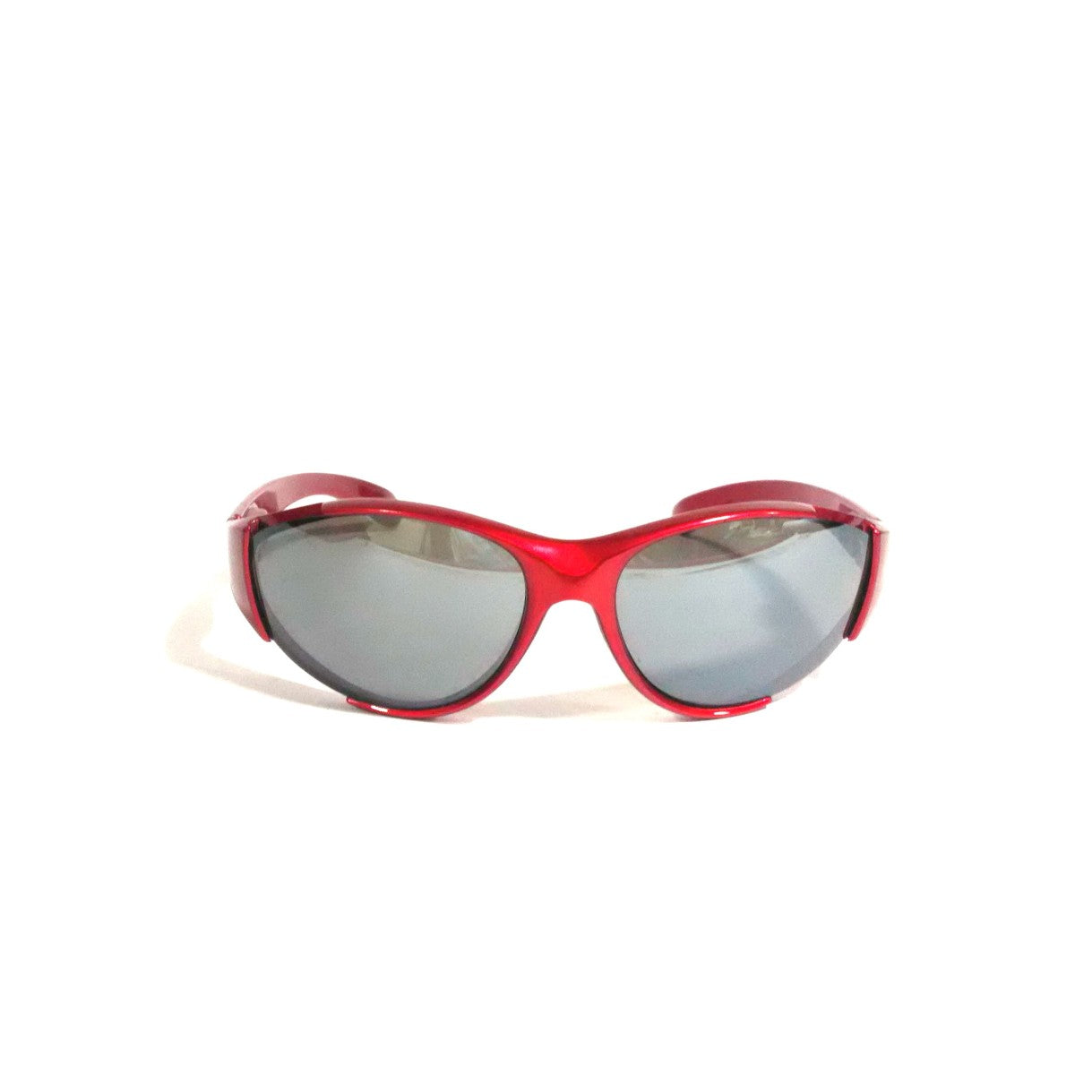 Elevate Your Game with Red Wraparound Sunglasses