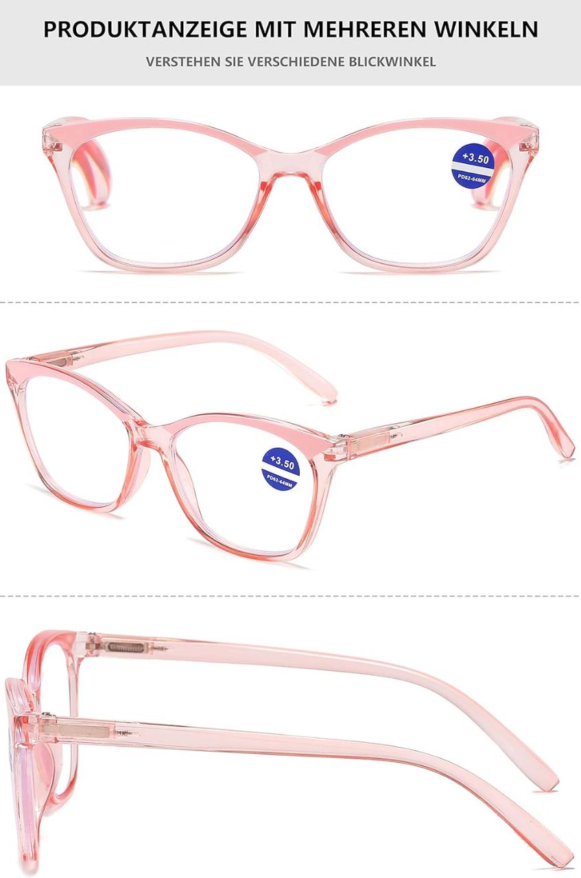 Trendy Women Computer Glasses with Spring Hinges